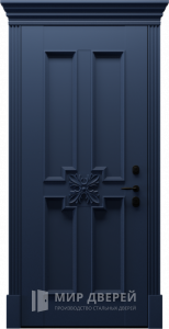 Входная дверь наружная  по индивидуальному дизайну №11 - фото №2