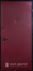 Дверь железная с виниликожей №25 - фото №1