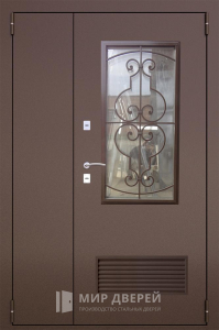 Дверь металлическая в котельную №24 - фото №1