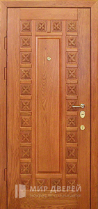 Входная металлическая дверь из массива дуба №10 - фото №2