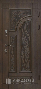 Дверь металлическая одностворчатая  №27 - фото №1