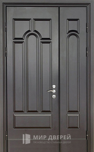 Дверь входная двухстворчатая металлическая №27 - фото №2