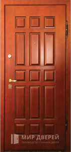 Дверь металлическая с панелью №527 - фото №1