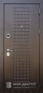 Металлическая дверь с МДФ накладкой в гостиницу №43 - фото №1