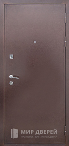 Металлическая дверь порошок МДФ в квартиру №50 - фото №1